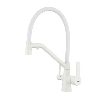 Смеситель для кухни с подключением фильтра Raglo (Рагло) R80.62.08, белый