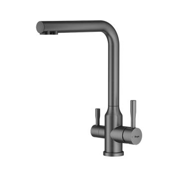 Смеситель для кухни с подключением фильтра Raglo (Рагло) R81.61.09, графит