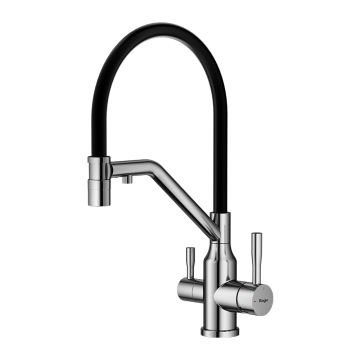 Смеситель для кухни с подключением фильтра Raglo (Рагло) R81.62.05, сатин