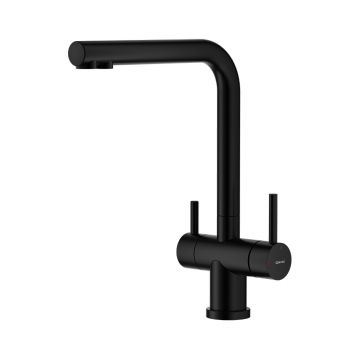 Смеситель для кухни с подключением фильтра Splenka (Спленка) S70.61.06, черный