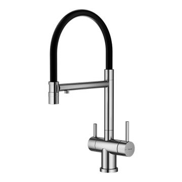 Смеситель для кухни с подключением фильтра Splenka (Спленка) S70.63.05, сатин