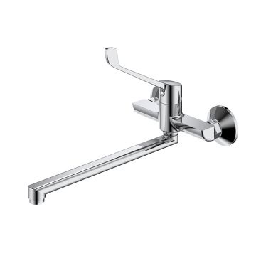 Смеситель для раковины с хирургической ручкой Splenka (Спленка) S08.21, хром