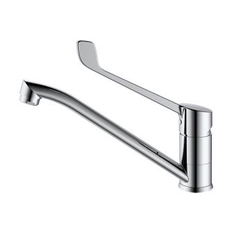 Смеситель для раковины с хирургической ручкой Splenka (Спленка) S08.42, хром