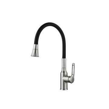 Смеситель для кухни с гибким изливом Raffine (Раффин) F303L-3, сатин