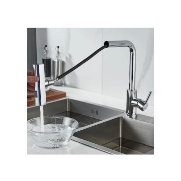 Смеситель для кухни с мультифункциональным изливом Raffine (Раффин) F203, хром