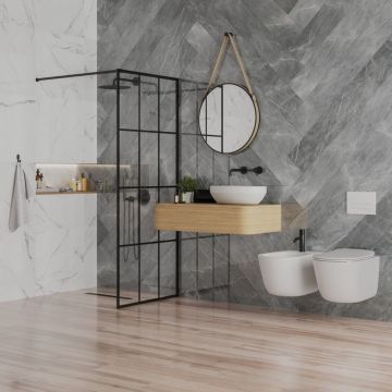 Смеситель для биде Paini (Паини) Cox Grip 7GPZ304 Черный матовый