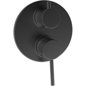 Смеситель для ванны Paini (Паини) Cox встраиваемый 78PZ6911 Черный матовый