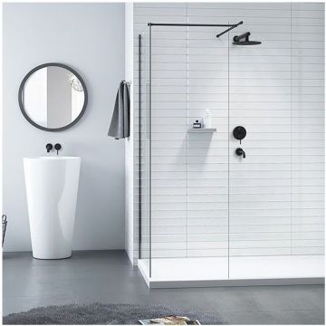 Смеситель для ванны Paini (Паини) Cox встраиваемый 78PZ6911 Черный матовый