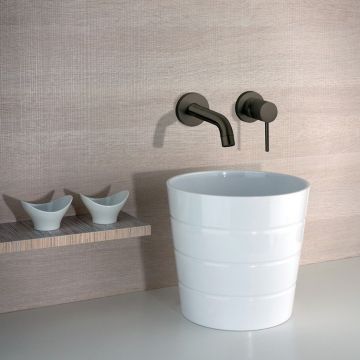 Смеситель для раковины Paini Cox встраиваемый 78PZ208 черный
