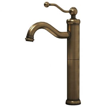 Смеситель для раковины Paini (Паини) Duomo без донного клапана, высокий 88F3205LL старая бронза