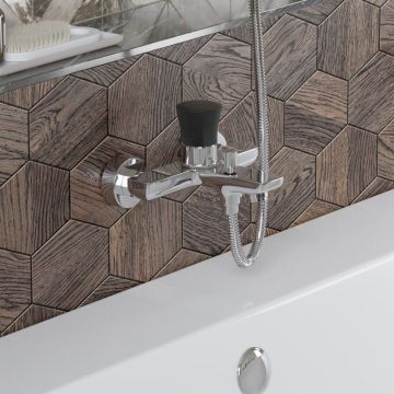 Смеситель для ванны Paini (Паини) Domus (Домус) без аксессуаров 18CR111PZ хром