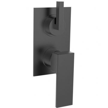 Смеситель для ванны Paini (Паини) Grazia встраиваемый 21PZ6911 черный брашированный