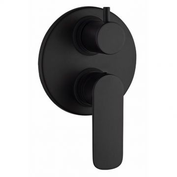 Смеситель для душа Paini (Паини) Nove встраиваемый c дивертором 09YO6911 черный