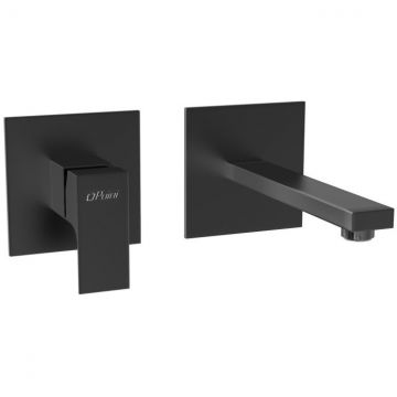 Смеситель для раковины Paini (Паини) Grazia встраиваемый 21PZ208 черный брашированный