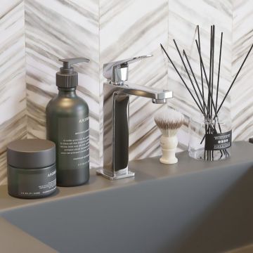 Смеситель для раковины Paini (Паини) Bari без донного клапана RTCR205 хром