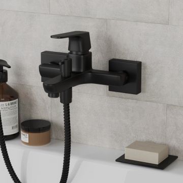 Смеситель для ванны Paini (Паини) Bari без аксессуара RTYO111 черный