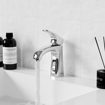 Смеситель для раковины Paini (Паини) Angel без донного клапана ANCR205 хром