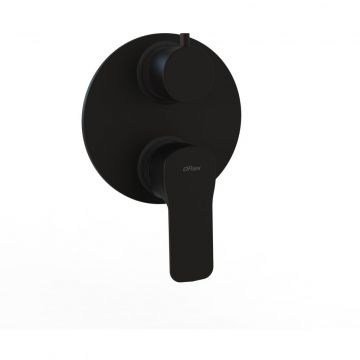 Смеситель для ванны Paini (Паини) Viva Style встраиваемый P4YO6911 черный