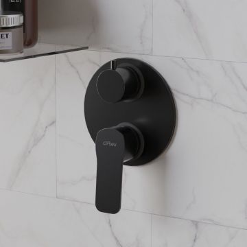 Смеситель для ванны Paini (Паини) Viva Style встраиваемый P4YO6911 черный