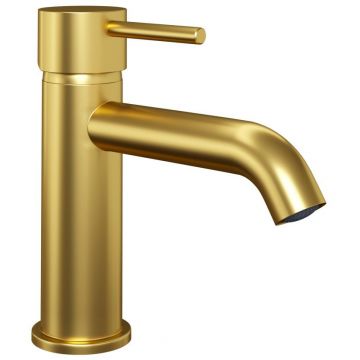 Смеситель для раковины Paini (Паини) Cox, удлиненный излив 78PJ205O брашированное золото