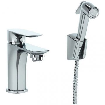Смеситель для раковины Paini (Паини) Garda с гигиеническим душем 76CR205/574 хром