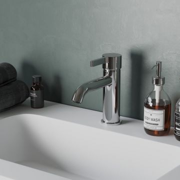 Смеситель для раковины Paini (Паини) Brera без донного клапана 74CR205O хром