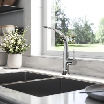 Смеситель для кухни Paini Serena SECR571LMKM хром
