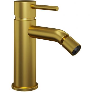 Смеситель для биде Paini (Паини) Cox без донного клапана 78PJ304O брашированное золото