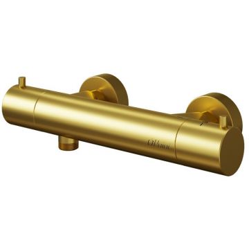 Смеситель для душа Paini (Паини) COX без аксессуара, с термостатом 78PJ511TH брашированное золото