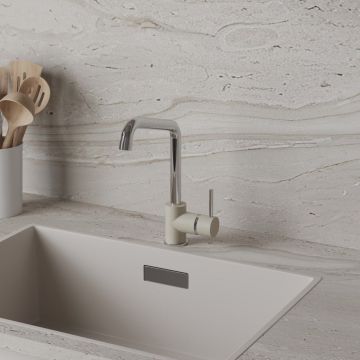 Смеситель для кухни Paini Cox 7894572CR599H1KM Granite Avena