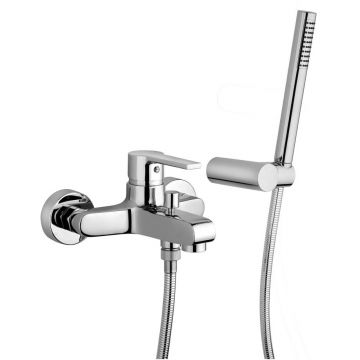 Смеситель для ванны Paini (Паини) Le Mans с аксессуаром 90CR105 хром