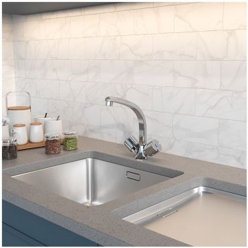 Смеситель для кухни Paini Tevere  10CR571FFQLMKM хром