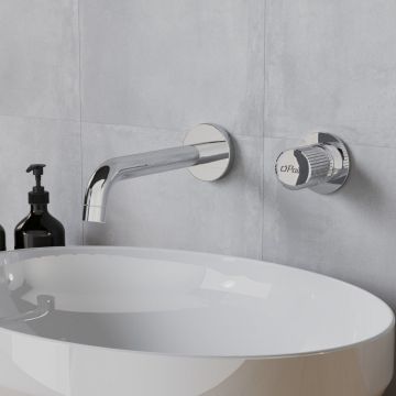 Смеситель для раковины Paini (Паини) Cox Grip встраиваемый 7GCR208 хром