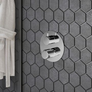 Смеситель для ванны Paini (Паини) Cox Grip встраиваемый 7GCR6911 хром