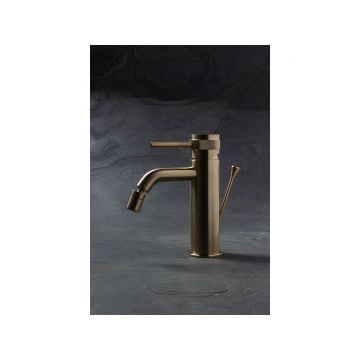 Смеситель для биде Allen Brau (Аллен Брау) Priority 5.31A04-GB с донным клапаном, брашированное золото