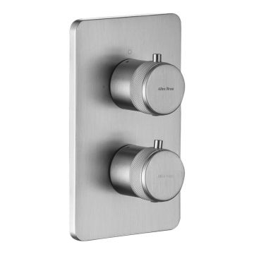 Встраиваемый смеситель для душа Allen Brau (Аллен Брау) Priority 5.31213-BN с термостатом, с внутренней частью, брашированный никель