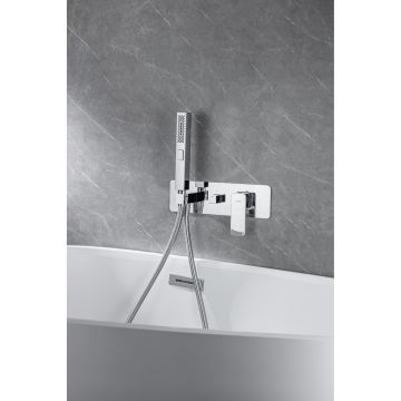 Смеситель для ванны и душа Allen Brau (Аллен Брау) Infinity 5.21007-00 с внутренней частью, хром