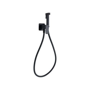 Гигиенический душ Allen Brau (Аллен Брау) Infinity 5.21005-31 со смесителем, с внутренней частью, черный матовый