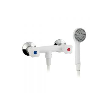 Смеситель для душа Brimix (Бримикс) 4403 шаровый, белый