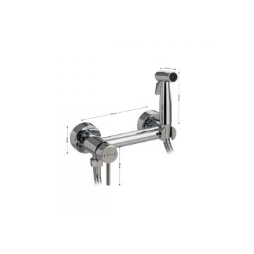 Смеситель для биде Gfmark 20481 с гигиенической лейкой, хром