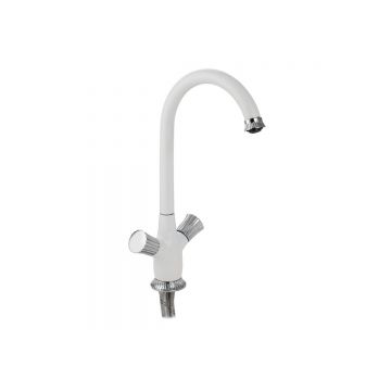 Смеситель для кухни Gfmark 5850, белый