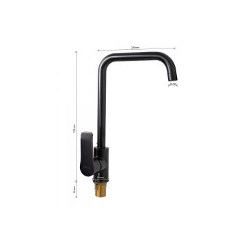 Смеситель для кухни Gfmark 5754, медь