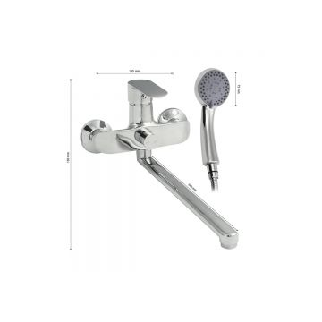 Смеситель для ванны Gfmark 5370, хром