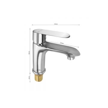 Смеситель для раковины Gfmark 5330, хром