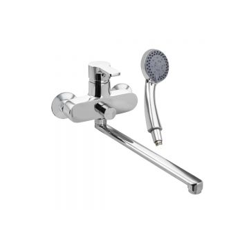 Смеситель для ванны Bianco (Бьянко) 385016, хром