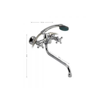 Смеситель для ванны Mayfair (Мейфаир) 87138, хром