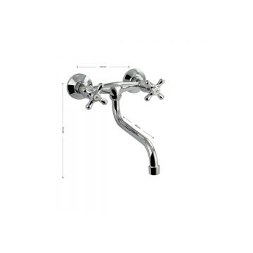 Смеситель для кухни Mayfair (Мейфаир) 87304, хром