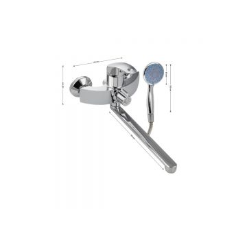 Смеситель для ванны Mayfair (Мейфаир) 87117, хром