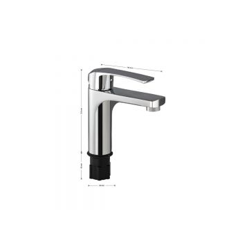 Смеситель для раковины Fabia (Фабия) 9632, хром