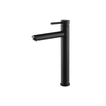 Смеситель высокий для раковины Gid Berlin SS080-BM-D SS080BMD, черный матовый